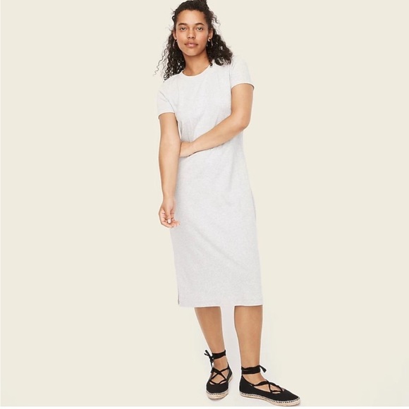 J. Crew Midi T-shirt Dress - Picture 2 of 16